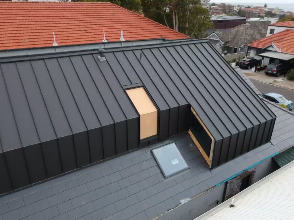 new metal roof installations